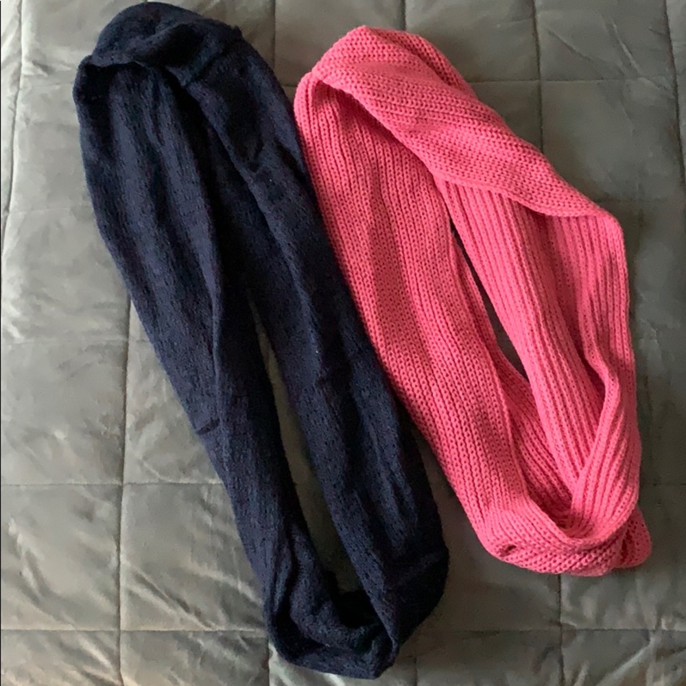 Two Rue21 Infinity Scarves
